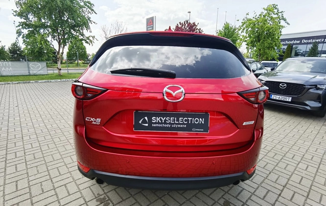 Mazda CX-5 cena 120900 przebieg: 71297, rok produkcji 2018 z Szczecin małe 121